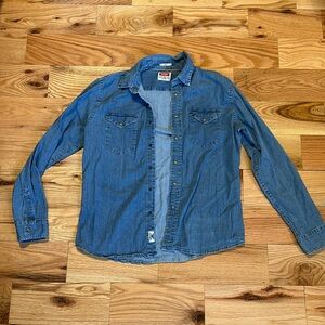 Wrangler Large pearl snap
